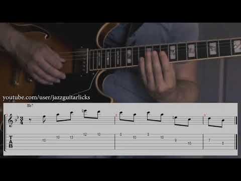 10 Easy Wes Montgomery Jazz Guitar Licks