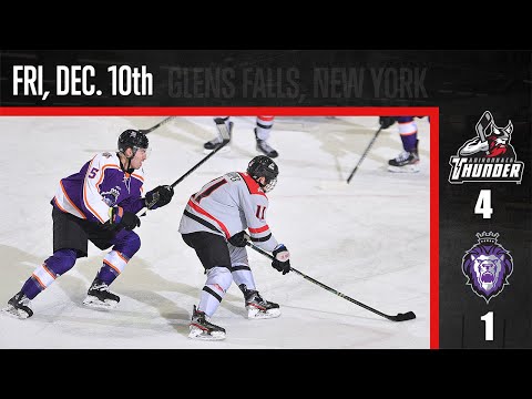 12/10/21 Adirondack Thunder 4 - Reading Royals 1