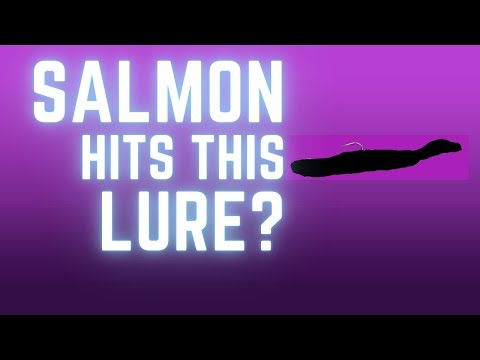 Salmon hits a swim bait and spools me