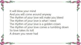 Glass Tiger - Rhythm of Your Love Lyrics