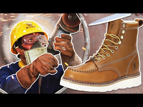 ($119) This might be the best budget moc toe work boot - ROCKROOSTER