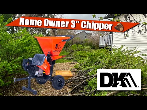 DK2 OPC513 - 3Inch 6.5 HP 196cc Wood Chipper Shredder from Princess Auto