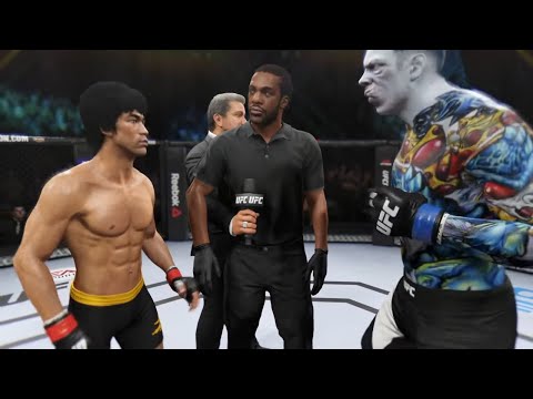 Bruce Lee vs. Horned Zombie - EA Sports UFC 2 - Dragon Fights 🔥🐲