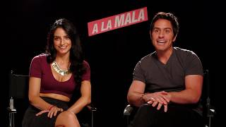 Aislinn Derbez and Mauricio Ochmann Talk First Date After Shooting A La Mala video