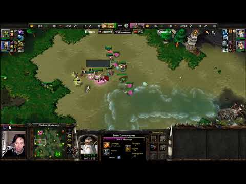 Hitman (ORC) vs Romantic (HU) - WarCraft 3 - WC3624