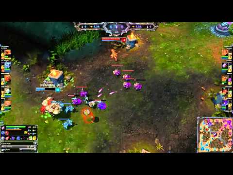 First Blood MID Lane - Gragas vs Oriana - League Of Legends