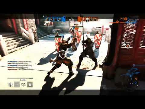 For honor - I put the fear in this raider with that deflect