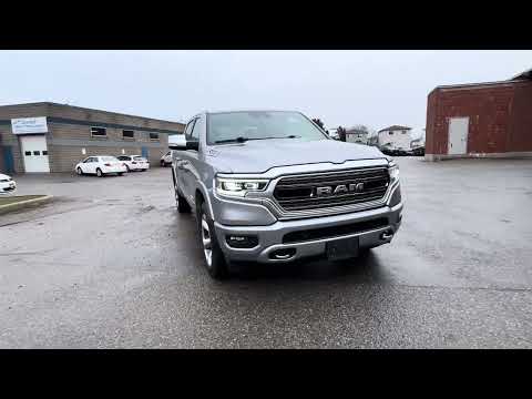 2020 Ram 1500 Limited 4x4 Crew Cab 5'7" Box in Silver for sale at Boyer Chrysler Dodge Jeep Ram Fiat Cobourg in Cobourg, ON