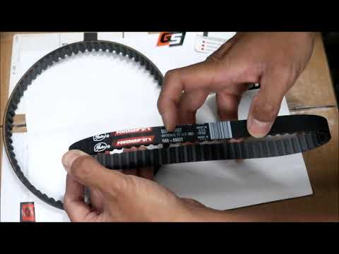 Show and Tell: Gates Powergrip GT4 Light Bee US Belt + UK Comparison