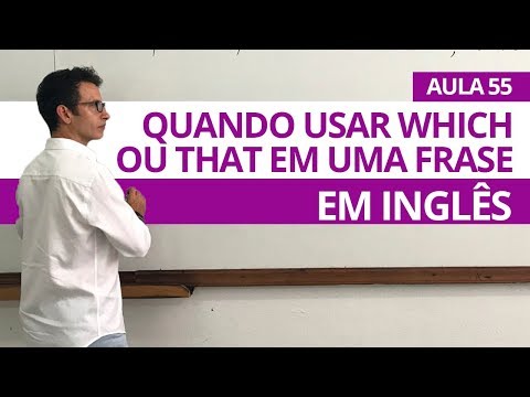 WHEN TO USE WHICH OR THAT IN AN ENGLISH SENTENCE - LESSON 55 FOR BEGINNERS - TEACHER KENNY