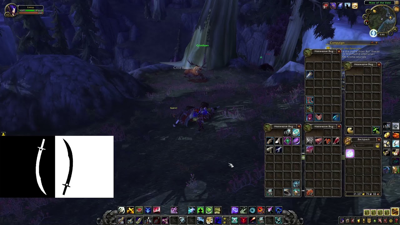 WoW Mount Drop: Kaldorei Nightsaber