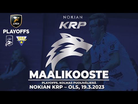 F-Liiga: 3. PVE, Nokian KrP–OLS, Maalikooste, 19.3.2023