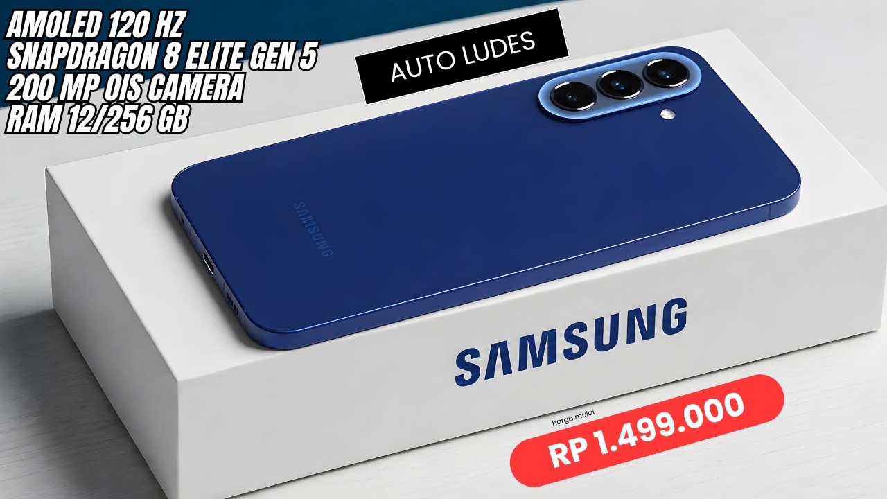 AUTO WORTH IT‼️RAM 12/256 GB, 200 MP OIS - HP SAMSUNG TERBARU TURUN HARGA 2026