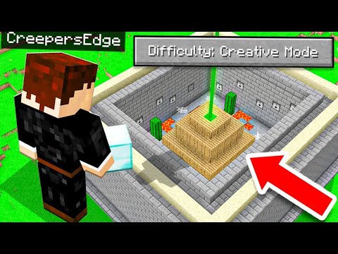 Building a Minecraft CASTLE before CREATIVE mode runs out.. (HOW #1)