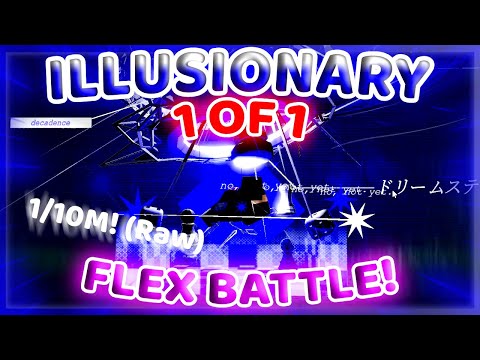 Using THE ONLY 'ILLUSIONARY' RAREST Aura To WIN EVERY FLEX BATTLE. | Sol's RNG