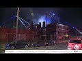3-alarm fire at vacant James A. Garfield school building in Southwest Detrtoit