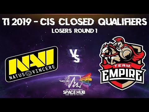 NaVi vs Empire Game 1 - TI9 CIS Regional Qualifiers: Losers' Round 1