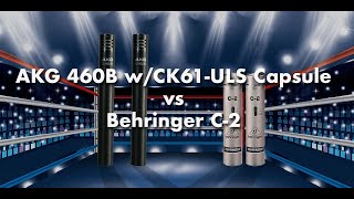 Video thumbnail for AKG 460 B vs Behringer C-2 for Overheads by The Creative Drummer