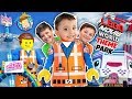 LEGOLAND LEGO MOVIE WORLD THEME PARK! Triple Decker Couch Ride! (FUNnel Family Adventure Vision)
