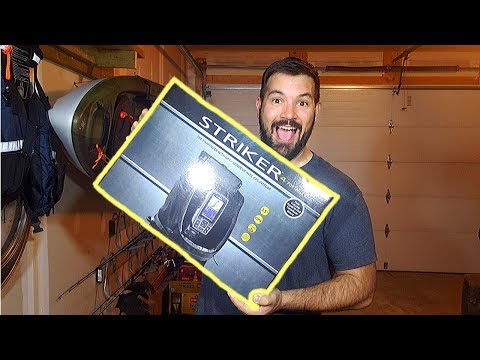 I got a new toy! (Garmin Striker 4 Portable)