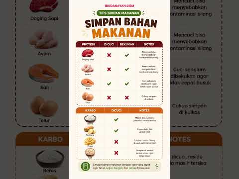 Tips Simpan Protein dan Karbo yang Benar, Jangan Sampai Salah Lagi Bun!  #ibudanayah