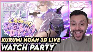 Kurumi Noah 3D Live "SING! SING! DAYS" 2025 Watch-along | VSPO Reaction