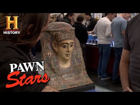 Pawn Stars: The Egyptian Cartonnage Mummy Mask | History