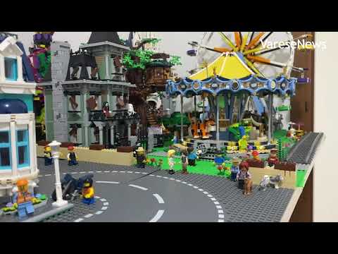 La città di Lego costruita da Fabio