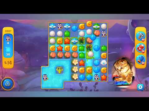 Fishdom 2022, no Boosters,   9867   level  -  прохождение без бустеров,   9867  уровень.