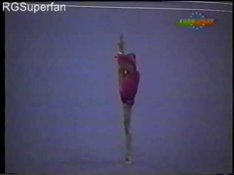 1993 European Junior Championships -  Bucharest - Elena Stafanova BUL - Clubs EF (Final)