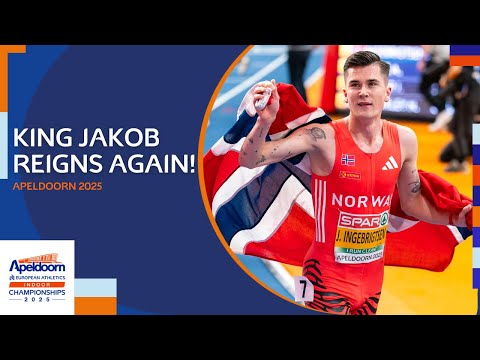 ANOTHER 1500/3000m double! 🔥 Jakob Ingebrigtsen 🇳🇴 | Every Apeldoorn 2025 race
