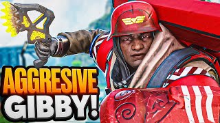 I Became the Most AGGRESSIVE Gibraltar in Apex Legends!
