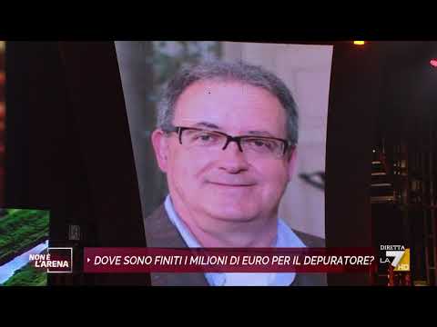 Toscana e rifiuti tossici, Giletti: "Dove sono finiti i milioni per il depuratore? Chi doveva ...