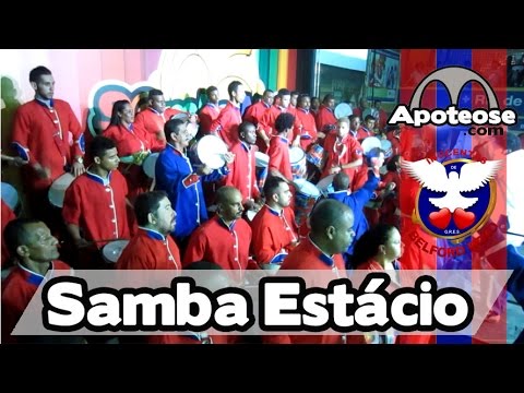 Estácio de Sá 2015 - Bateria - Apresentação no Sambanet