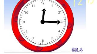 Telling time -quarter past