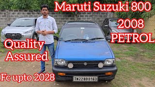❌SOLD❌MARUTI SUZUKI 800 2008 PETROL | FC INSURANCE LIVE | QUALITY ASSURED | LOW PRICE