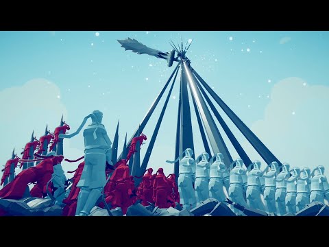 DREAD KING GOD vs EPIC ARMY | Totally Accurate Battle Simulator TABS