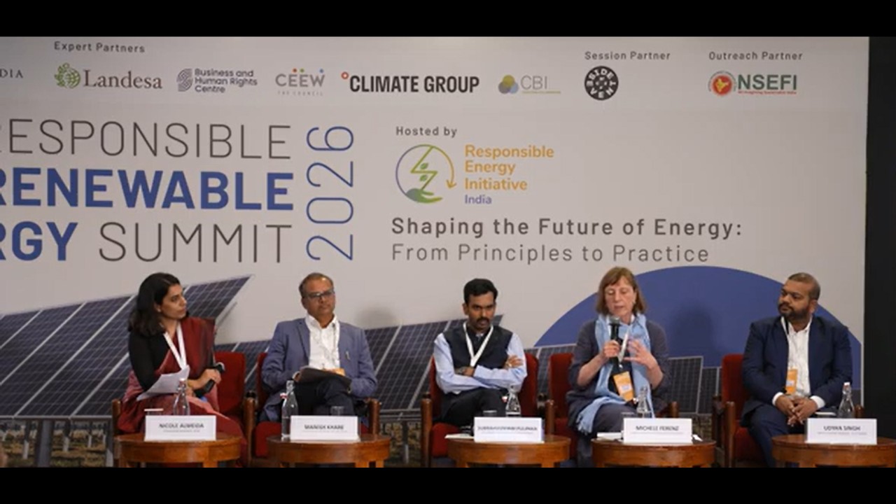 Practitioners' Dialogue | Trust and Responsible Practices in India’s Renewable Energy Projects