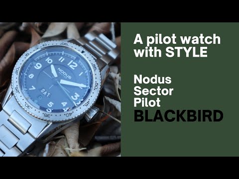 A Pilot Watch with STYLE - Nodus Sector Blackbird