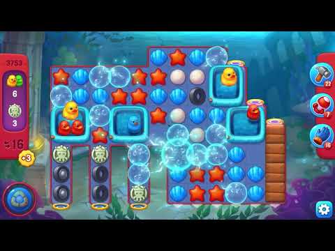 Fishdom Level 3753 Hard