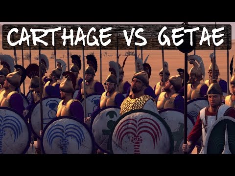 Total War Rome 2 Online Battle 111 Carthage vs Getae