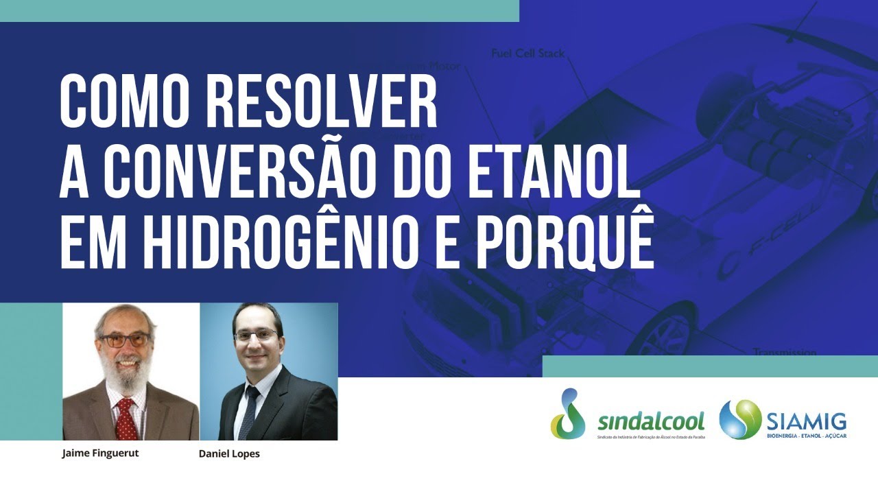 Como resolver a conversão do etanol em hidrogênio e porquê.