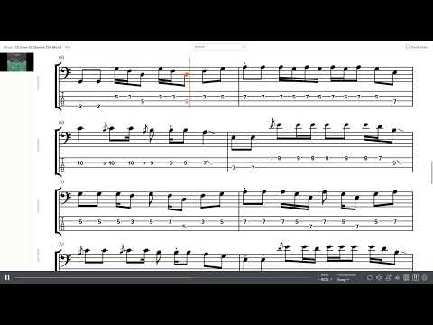 Ten Years After - I'd Love To Change The World Bass Tab