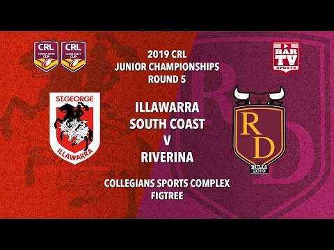 2019 Country Rugby League Rep - Johns and Daley Cup - Round 5 - Dragons v Bulls