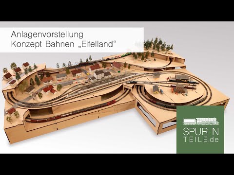 Vorstellung Anlagenbausatz Konzept-Bahnen "Eifelland"