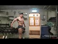 Bodybuilding posing after chest,shoulders and triceps