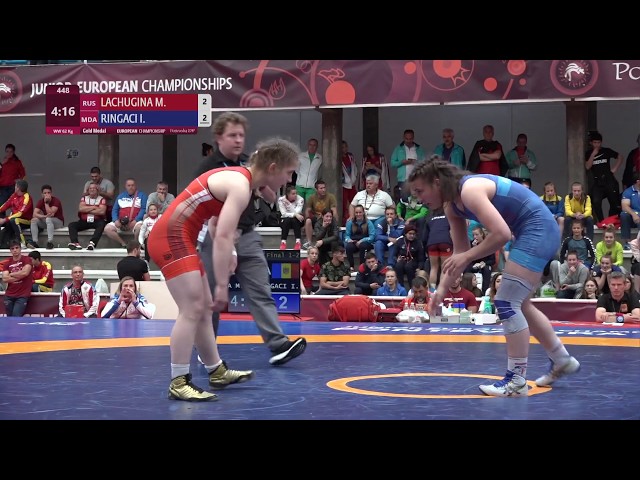 160 | 448 | Juniors WW 62kg | Final 1-2 | LACHUGINA Mariia (RUS) | RINGACI Irina (MDA)