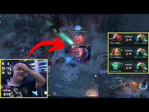 Tofu snipes Yatoro while he was fighting with Tormentor