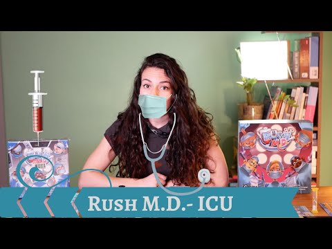 Rush M.D. expansion ICU preview | Cardboard Rhino
