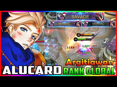 Alucard Fast Farm Lvl Max at 9 Minute.. Savage & x2 Maniac!!! by Argitiawan | Mobile Legends